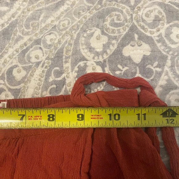Cape Juby skirt rust orange fall color size xs - Picture 5 of 6